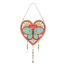 Load image into Gallery viewer, Hanging Light Catcher Board Rainbow Art Plate