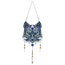 Load image into Gallery viewer, Hanging Light Catcher Board Rainbow Art Plate