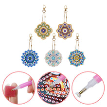 Load image into Gallery viewer, 5pcs Mandala Single Sided Keychain