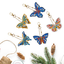Load image into Gallery viewer, 5pcs Butterfly Single Sided Keychain