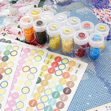 Load image into Gallery viewer, DMC 447 Colors Number Label Stickers for Diamond Painting Storage Box Bottle