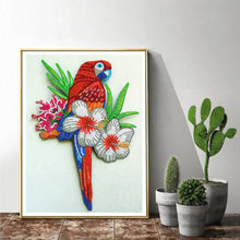 Load image into Gallery viewer, Parrot-Special Shaped Crystal Diamond Painting-30*40cm
