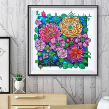 Load image into Gallery viewer, Flower-Special Shaped Crystal Diamond Painting-30*30cm