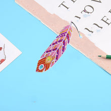 Load image into Gallery viewer, DIY Diamond Painting-Feather Bookmark