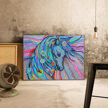 Load image into Gallery viewer, Horse-Special Shaped Crystal Diamond Painting-40*30cm