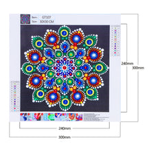 Load image into Gallery viewer, Mandala-Special Shaped Crystal Diamond Painting-30*30CM