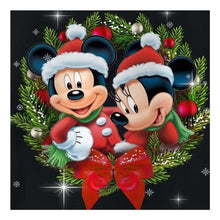 Load image into Gallery viewer, Christmas Mickey Mouse Garland-Full Drill Diamond Painting
