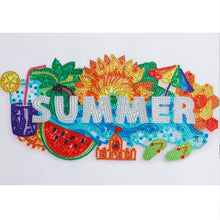Load image into Gallery viewer, Four Seasons On Paper-Special Shaped Crystal Diamond Painting-40*30CM