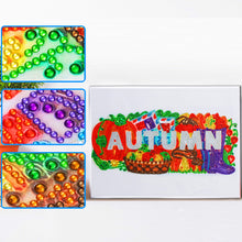 Load image into Gallery viewer, Four Seasons On Paper-Special Shaped Crystal Diamond Painting-40*30CM