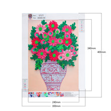 Load image into Gallery viewer, Flower-Special Shaped Crystal Diamond Painting-30*40CM