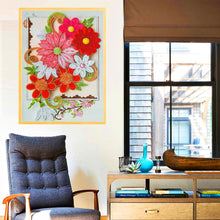 Load image into Gallery viewer, Flower-Special Shaped Crystal Diamond Painting-30*40CM