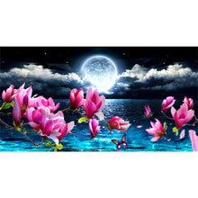 Load image into Gallery viewer, Magnolia-Full Drill Diamond Painting-60x30cm