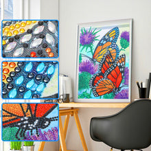 Load image into Gallery viewer, Butterfly-Special Shaped Crystal Diamond Painting-30*40cm