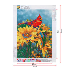 Load image into Gallery viewer, Cardinal-Special Shaped Crystal Diamond Painting-30*40cm