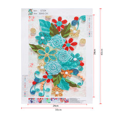 Load image into Gallery viewer, Paper Flower-Special Shaped Crystal Diamond Painting-30*40cm