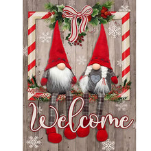 Load image into Gallery viewer, Christmas Gnome-Full Drill Diamond Painting