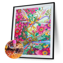 Load image into Gallery viewer, Dragonfly-Special Shaped Crystal Diamond Painting-30*40cm