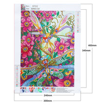 Load image into Gallery viewer, Dragonfly-Special Shaped Crystal Diamond Painting-30*40cm