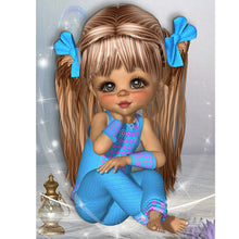 Load image into Gallery viewer, Cartoon Girl-Full Drill Diamond Painting