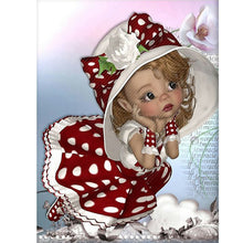 Load image into Gallery viewer, Cartoon Girl-Full Drill Diamond Painting