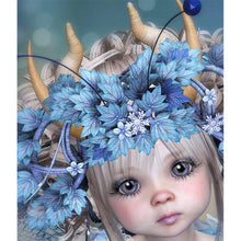 Load image into Gallery viewer, Big Eyes Doll-Full Drill Diamond Painting