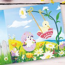 Load image into Gallery viewer, 4pcs/Set-Easter-Diamond Greeting Cards