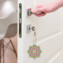 Load image into Gallery viewer, 5pcs Mandala Double Sided Keychain