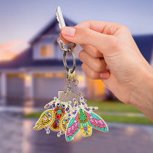 Load image into Gallery viewer, 6pcs Insect Double Sided Keychain