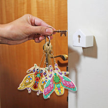 Load image into Gallery viewer, 6pcs Insect Double Sided Keychain