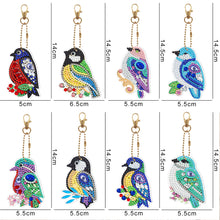 Load image into Gallery viewer, 8pcs Bird Double Sided Keychain