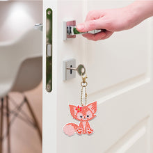 Load image into Gallery viewer, 5pcs Little Fox Single Sided Keychain