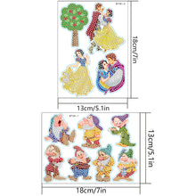 Load image into Gallery viewer, 2pcs DIY Diamond Painting Cartoon Stickers