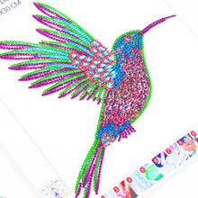 Load image into Gallery viewer, Hummingbird-Special Shaped Crystal Diamond Painting-30*30cm