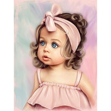 Load image into Gallery viewer, Little Girl-Full Drill Diamond Painting
