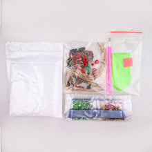 Load image into Gallery viewer, 5pcs/set Double Sided Christmas DIY Diamond Painting  Hanging Pendant Trees Decoration