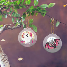 Load image into Gallery viewer, 2pcs Halloween Double Sided Keychain