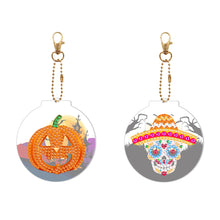 Load image into Gallery viewer, 2pcs Halloween Double Sided Keychain