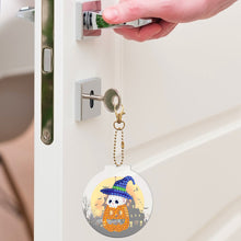 Load image into Gallery viewer, 2pcs Halloween Double Sided Keychain