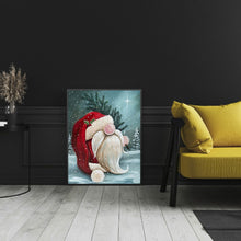Load image into Gallery viewer, Christmas Gnome-Full Round Diamond Painting-30x40cm