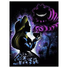Load image into Gallery viewer, Silhouette Princess-Full Drill Diamond Painting