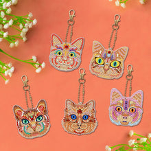 Load image into Gallery viewer, 5pcs Elf Cat Double Sided Keychain
