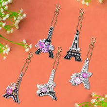 Load image into Gallery viewer, 5pcs Eiffel Tower Double Sided Keychain