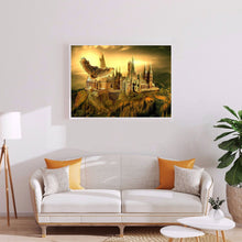 Load image into Gallery viewer, Harry Potter Castle-Full Round Diamond Painting-40x30cm