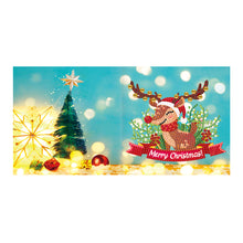 Load image into Gallery viewer, 12pcs/Set-Christmas-Diamond Greeting Cards