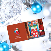 Load image into Gallery viewer, 12pcs/Set-Christmas-Diamond Greeting Cards