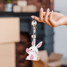 Load image into Gallery viewer, 5pcs Rabbit Double Sided Keychain