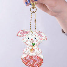 Load image into Gallery viewer, 8pcs Rabbit Double Sided Keychain