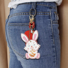 Load image into Gallery viewer, 8pcs Rabbit Double Sided Keychain