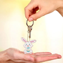 Load image into Gallery viewer, 8pcs Rabbit Double Sided Keychain