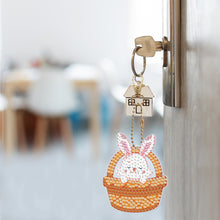 Load image into Gallery viewer, 8pcs Rabbit Double Sided Keychain